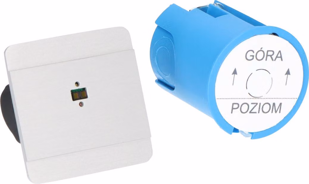 F&F | Sensore Laser DRL-12 - Alluminio - Rilevamento Preciso - Sensibilita Regolabile