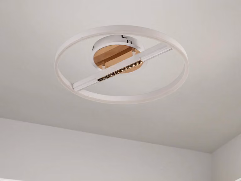 Lampada a soffitto a LED con telecomando, 60W - J7306/W