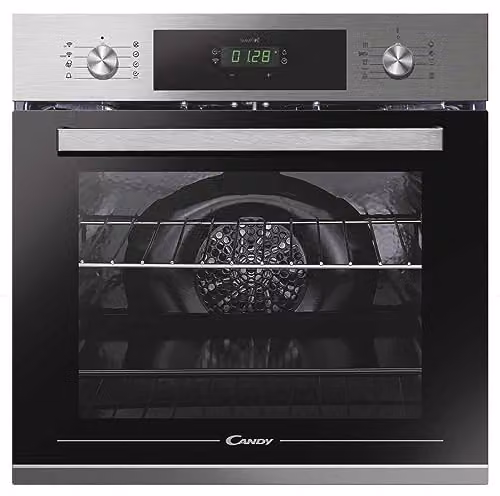 Candy - Forno Elettrico da Incasso FCT686X WIFI Capacità 70 L Multifunzione Ventilato Colore Inox