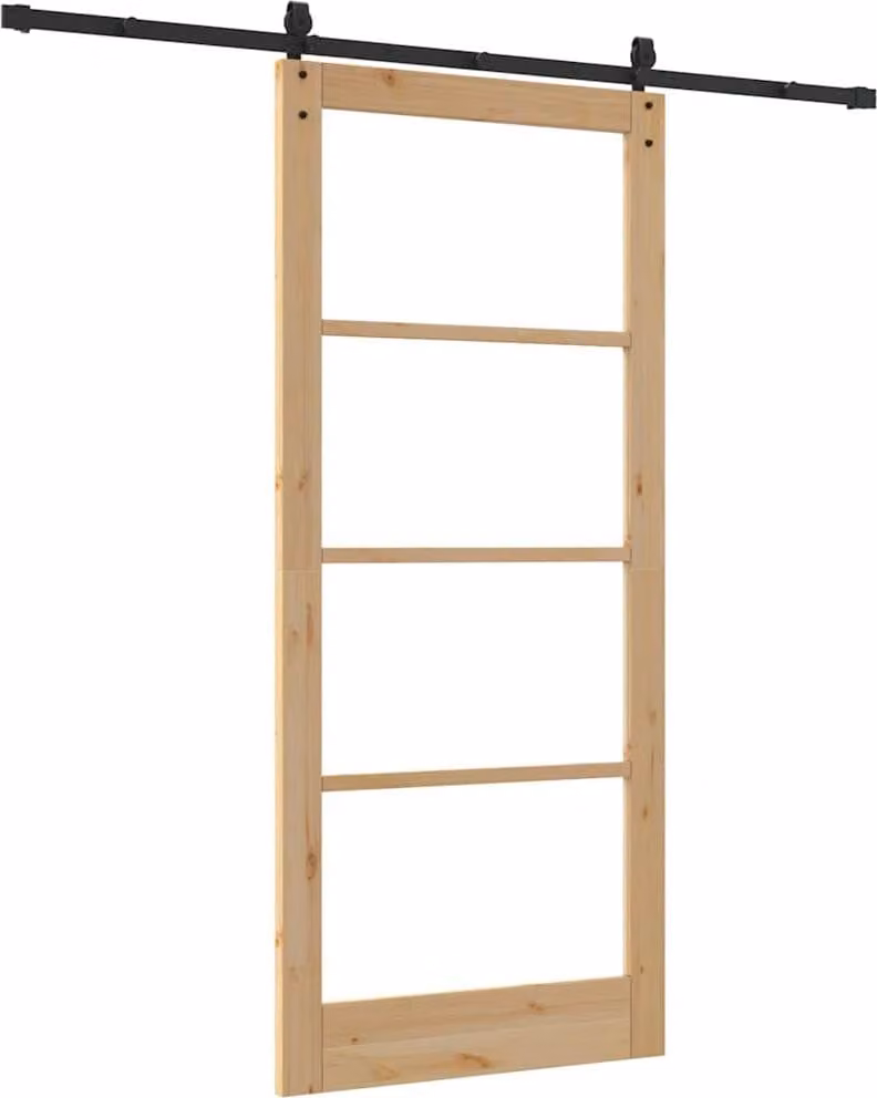 Porta scorrevole ORKDAL Naturale 93 x 211 cm