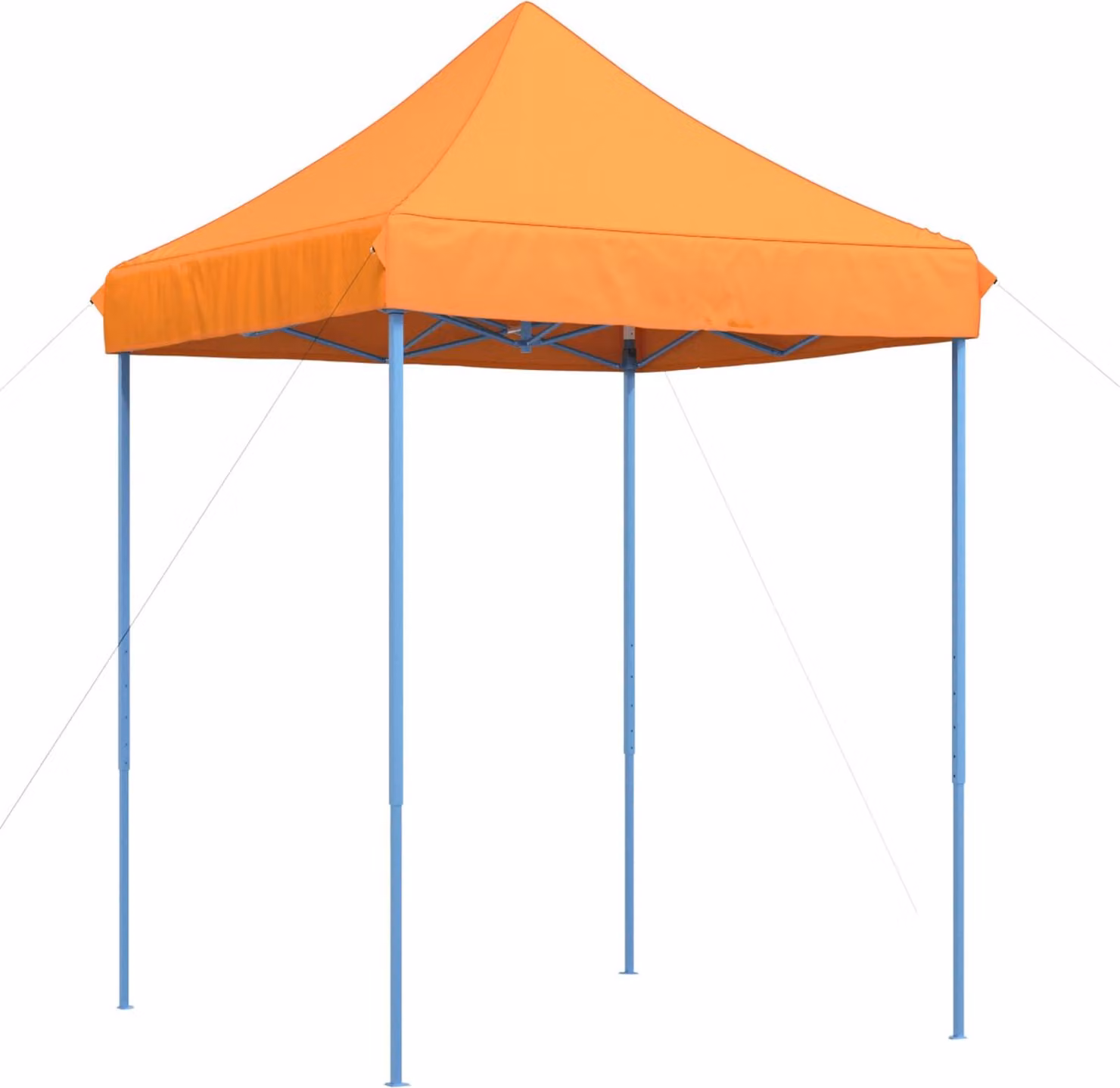 Tenda Party Arancione 200 x 200 x 306 cm Tessuto Oxford