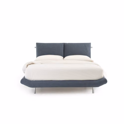 Letto matrimoniale imbottito con cuscini reclinabili Noah Noctis