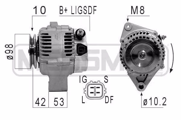 Alternatore 120A