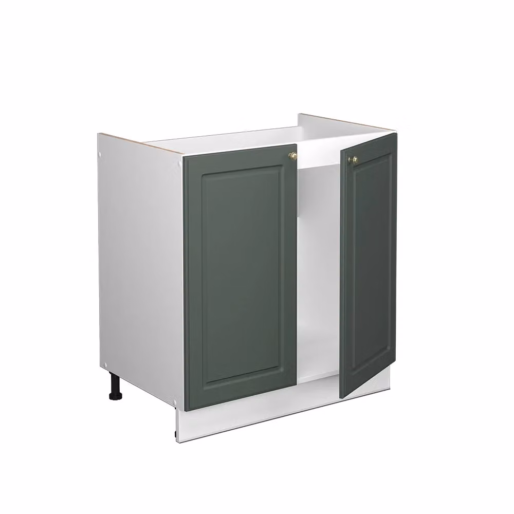 Mobile sottolavabo per bagno Fame-Line Vicco Verde-oro rustico L: 80 cm, H: 82 cm – 2