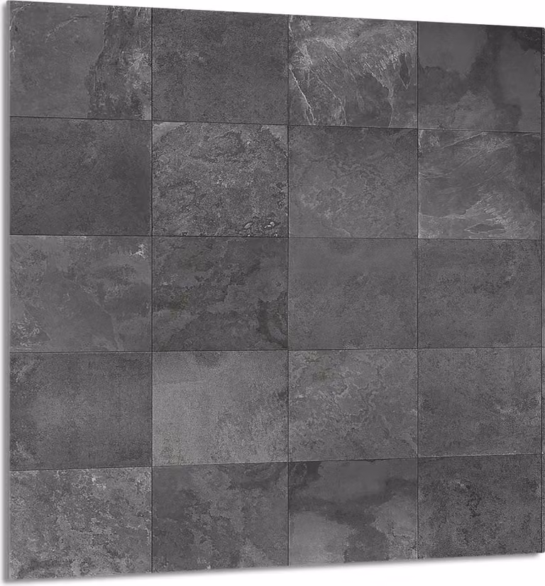 GLASPLATTE FÜR KÜCHE 60x65 Grau