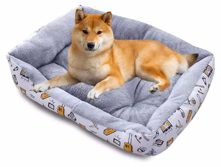 Omgoods - Cuccia ortopedica per cani e gatti, con coprisedia lavabile in lavatrice