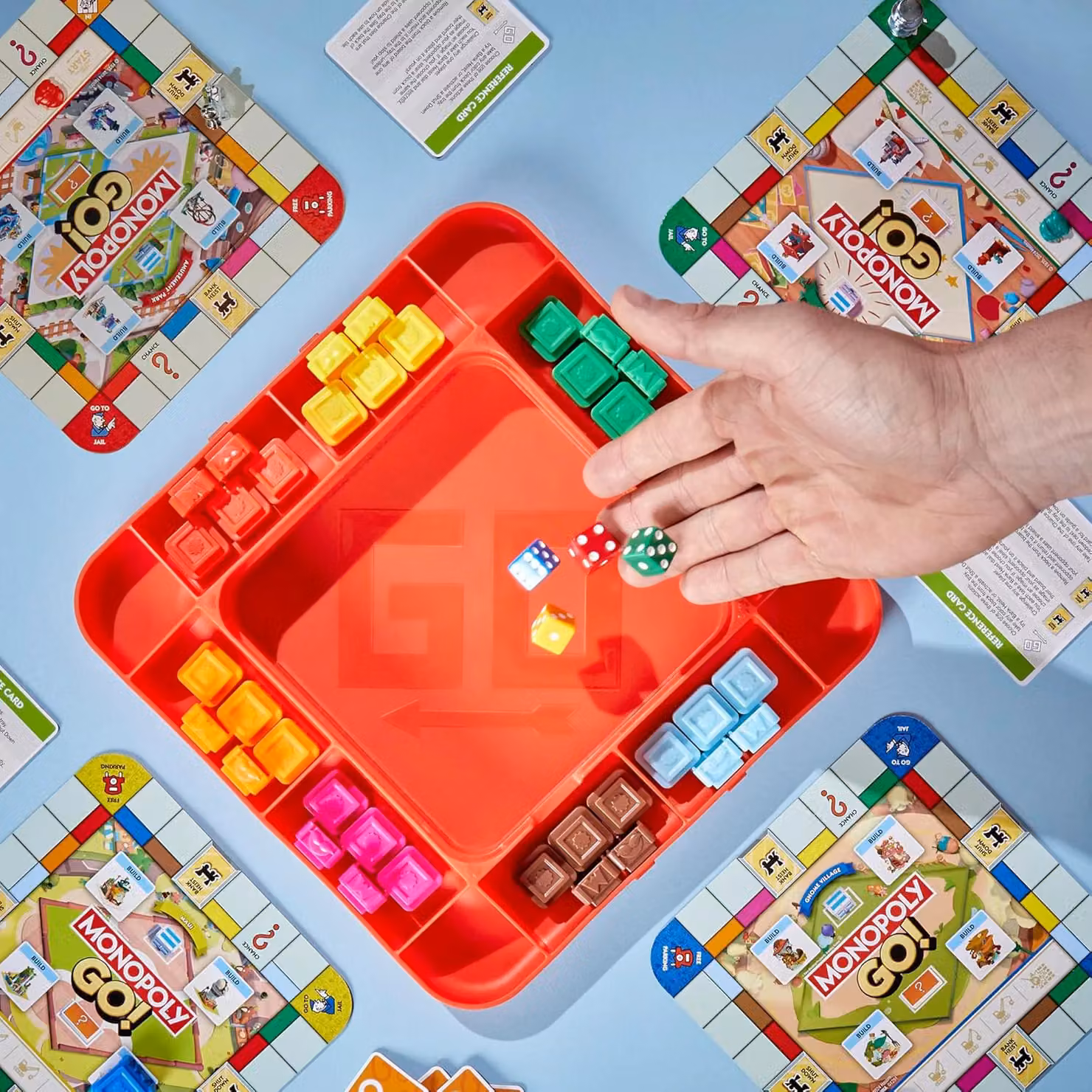 Hasbro Monopoly GO! Gioco da Tavolo Multicolore – 3