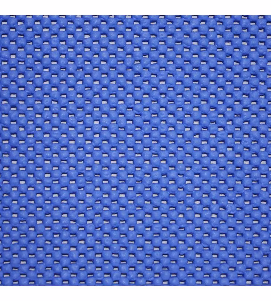 Tappeto schiumato a nido d'ape al metro blu
