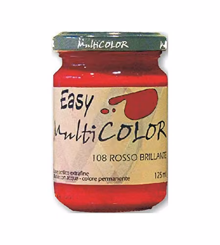 Multicolor Easy 130 ml - 1080 Rosso Brillante