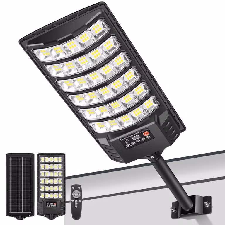 Faretto solare a LED, 7000K, con sensore di movimento, 1 pezzo.