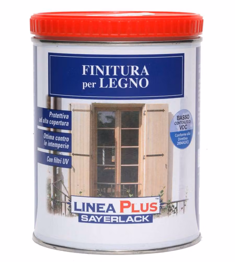 Finitura Sintetica per legno Trasparente 750 ml