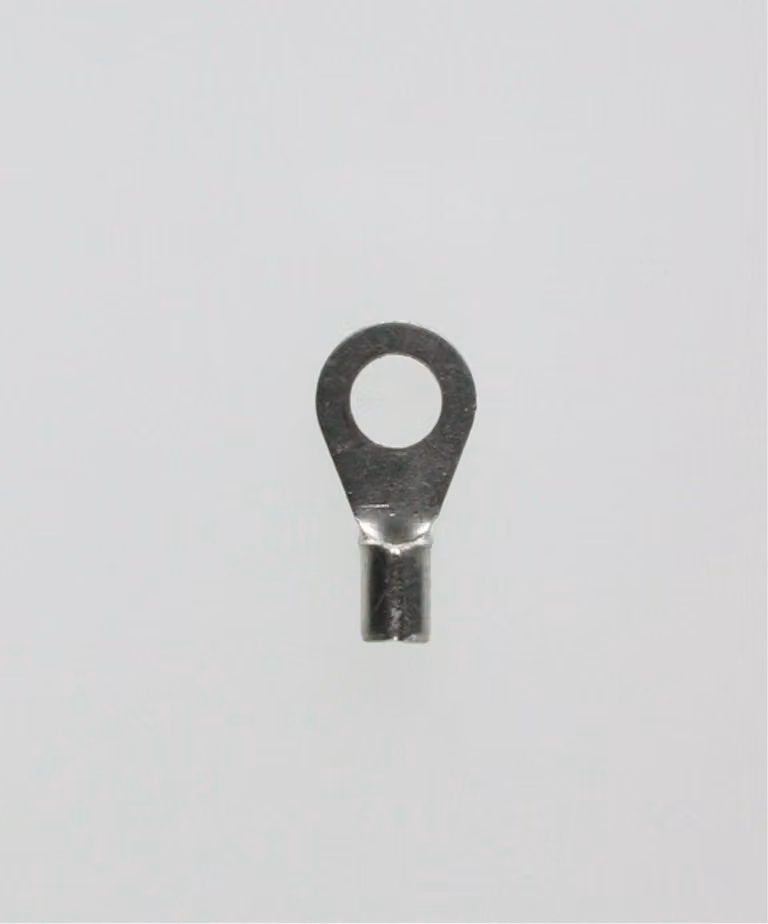 Capocorda a schiacciare DIN 46234 non isolato, forma ad anello, sezione 0,5 mm² - 1,5 mm² - 1 pezzo