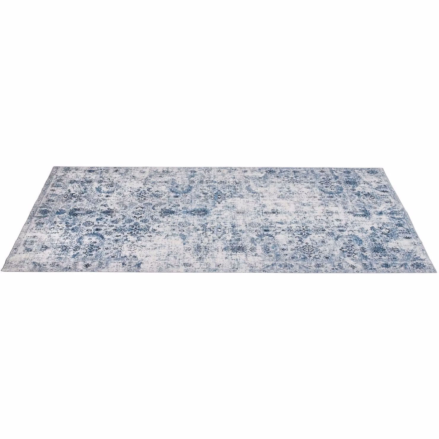 Tappeto orientale vintage Amara tectake blu, lavabile e antiscivolo, L: 240 cm x P: 340 cm – 2