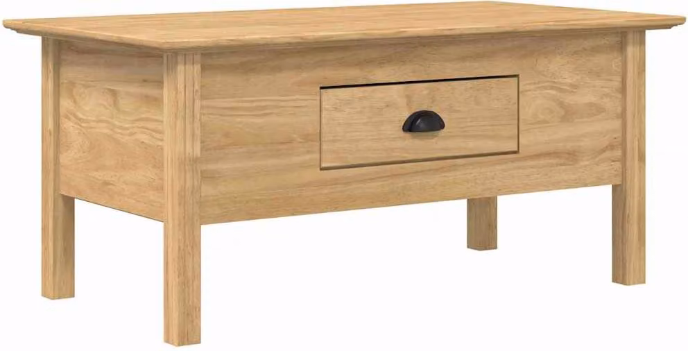 Tavolino da salotto BODO Marrone miele 100 x 55 x 45,8 cm