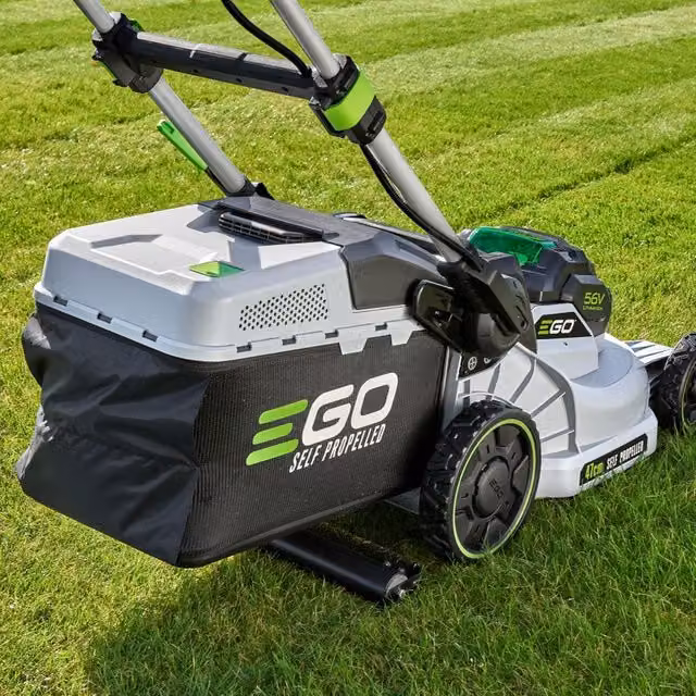 Tagliaerba a batteria EGO LM 1903 E-SP 56V grigio con batteria e caricabatteria inclusi, larghezza: 47 cm