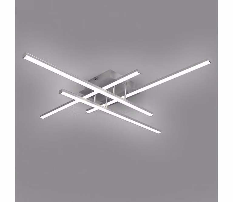 Brilagi - Plafoniera STRIPES LED/37W/230V argento