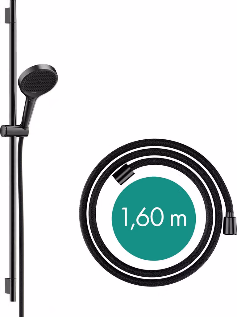 hansgrohe Rainfinity Set de douche 130, 3jet, S PURO Barre de douche 900mm, 28743670, 28743670