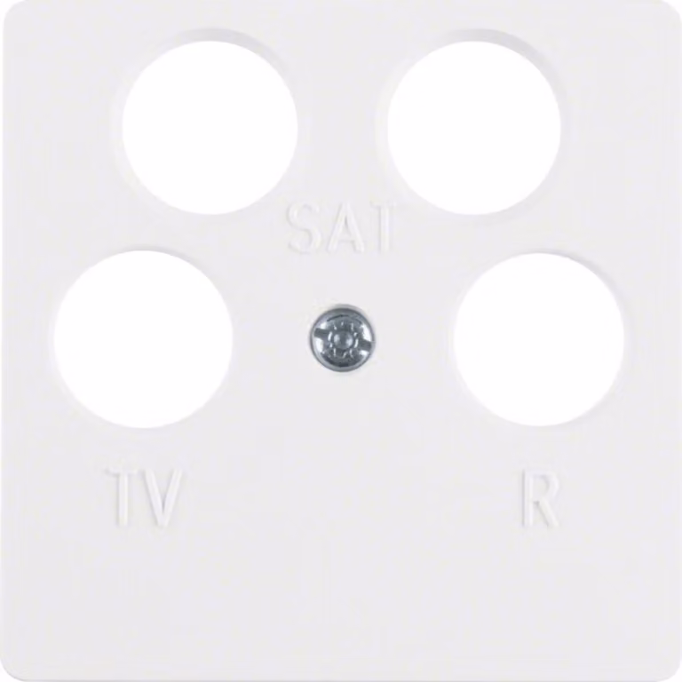 Piastra centrale Berker pws 4 fori 14841909