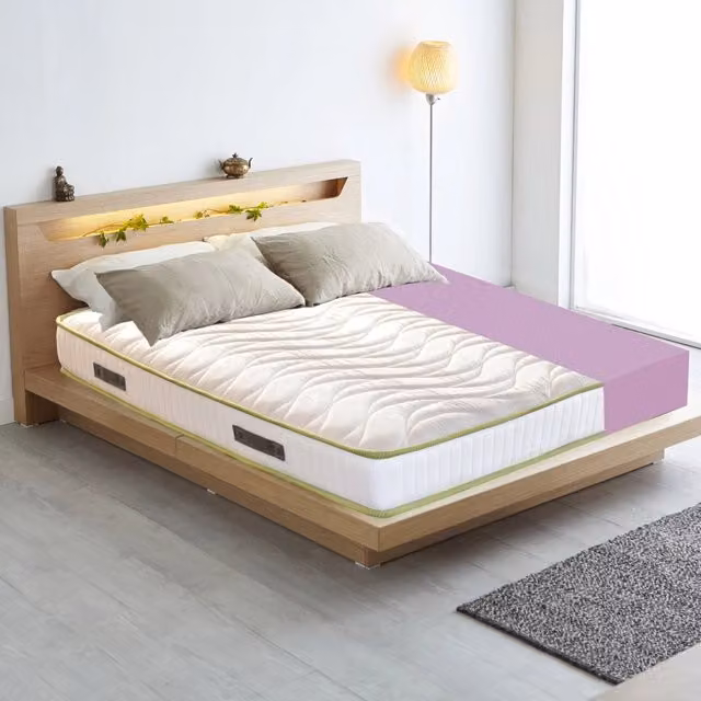 Materasso Alto 16 cm francese 140x195 cm, con AirPur® monoblocco, water foam ortopedico in poliuretano, con tessuto anti acaro di alta qualità, DREAM AIR