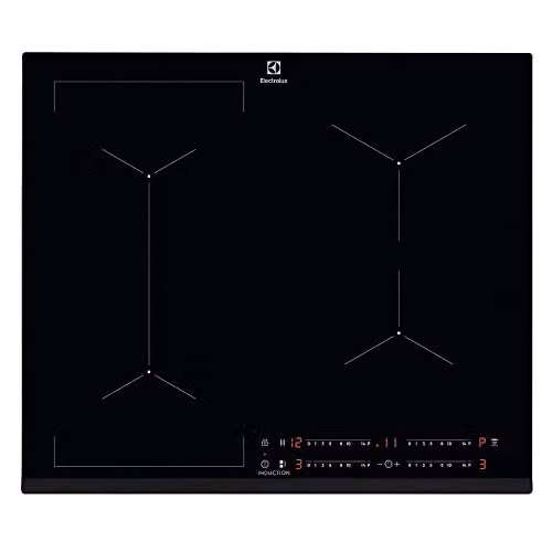 Electrolux CIL63443 - Piano Cottura da 60 cm 4 Fuochi ad induzione, Nero