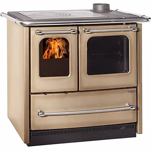 Cucina a Legna Sovrana Cappuccino Nordica