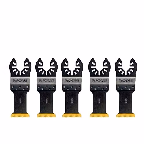 DEWALT 5 Lame in Titanio per metallo per Utensile Multifuzione, DT20727-QZ
