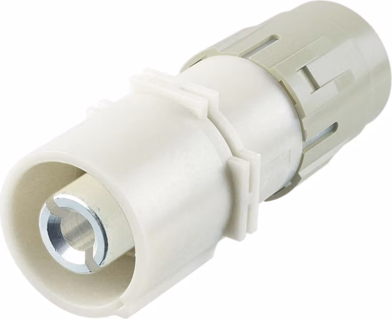 HARTING Han 1HC inserto maschio (M) connessione a vite assiale, 1 polo 4000 V, 650 A - 1 pezzo