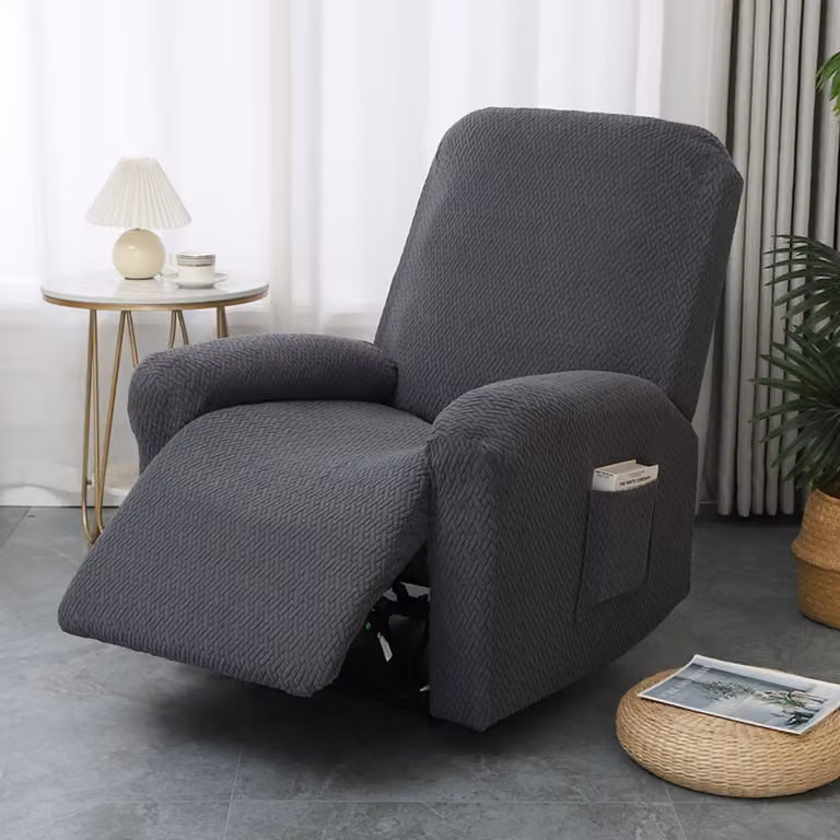 Copertura elastica per poltrona reclinabile con tasche