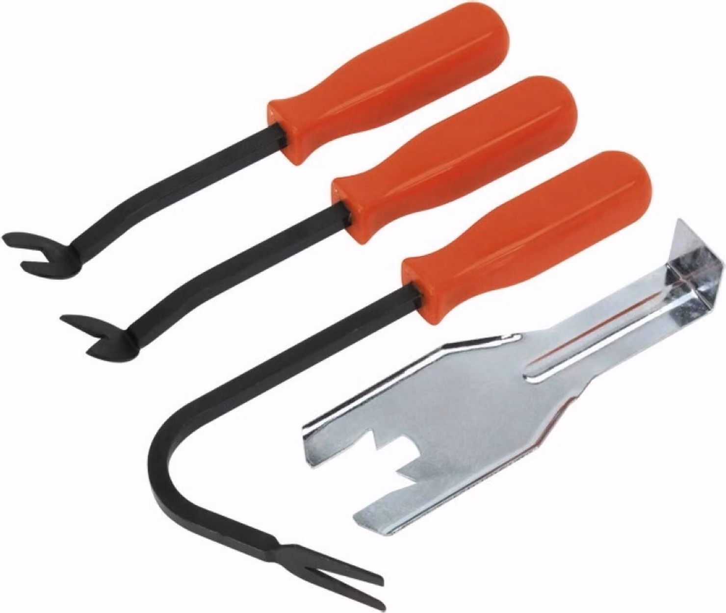 GEKO Set per la rimozione di punti metallici da tappezzeria, per la rimozione della tappezzeria, 4 pezzi G02579