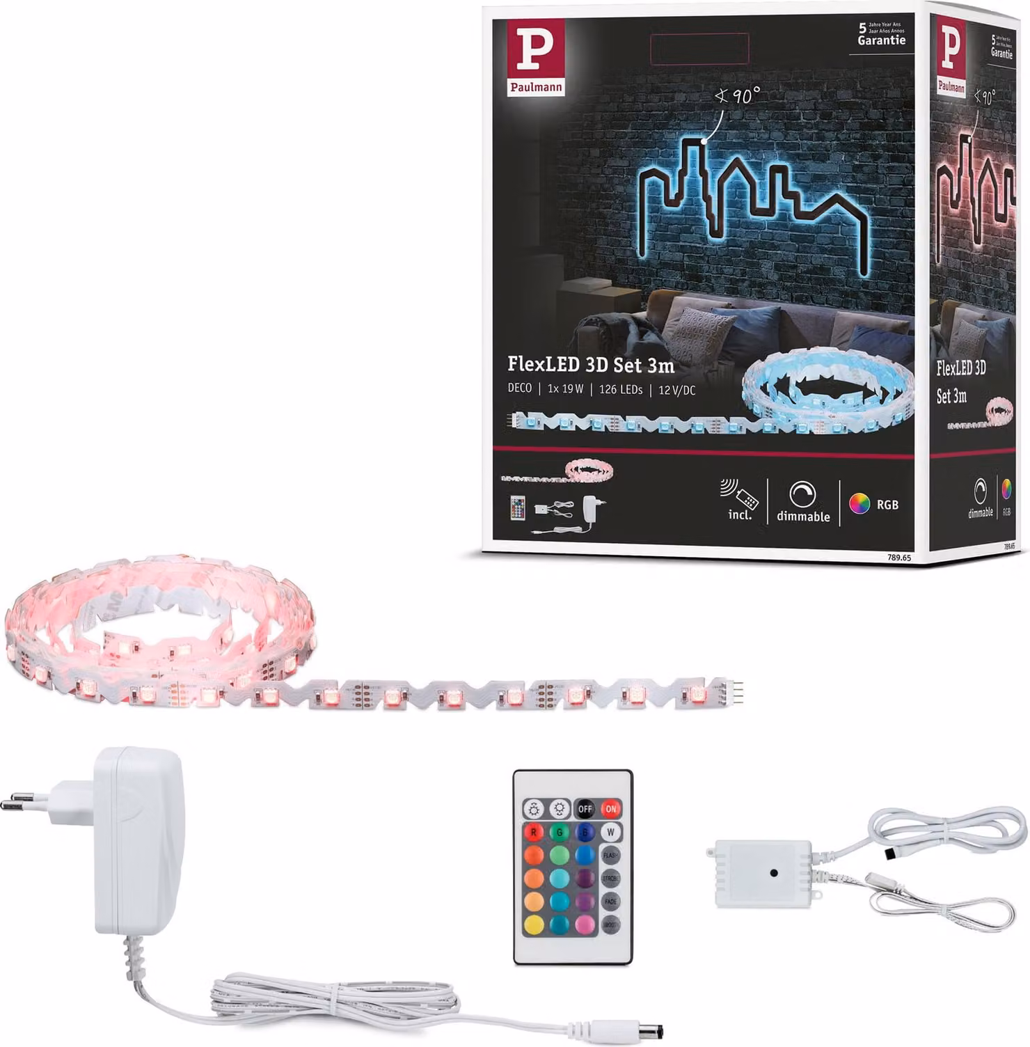 Paulmann FlexLED Striscia LED 3D