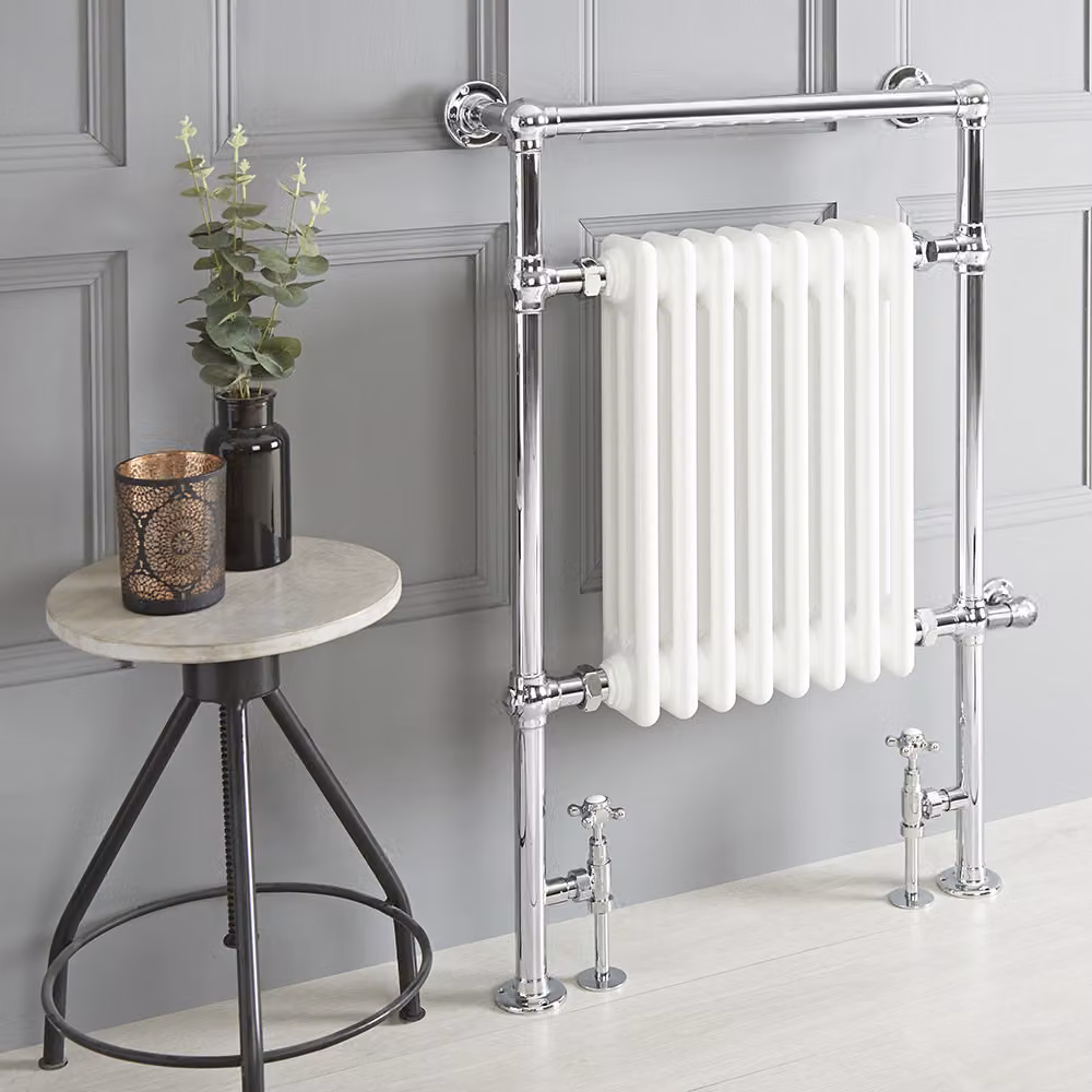 Scaldalviette Misto Bianco Elizabeth - 930 x 620mm - Scelta di Termostati