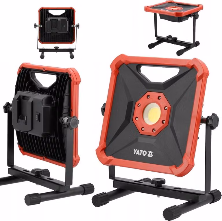 Lampada da lavoro a batteria, faretto LED 18 V 3600 Lm (senza batteria)