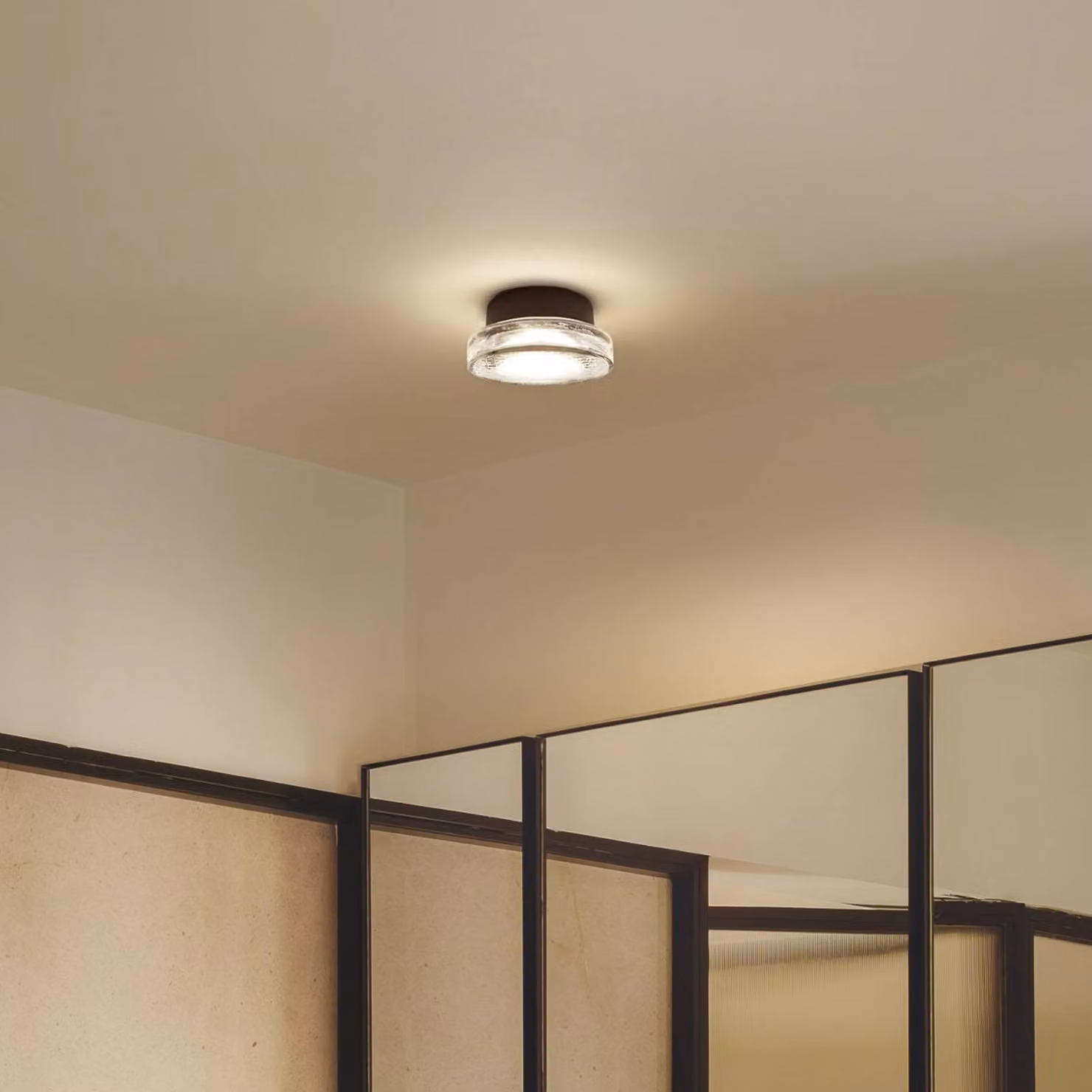 MARSET Applique da esterni a LED Roc, dimmerabile, Nero, Alluminio, Design, Applique LED da esterni