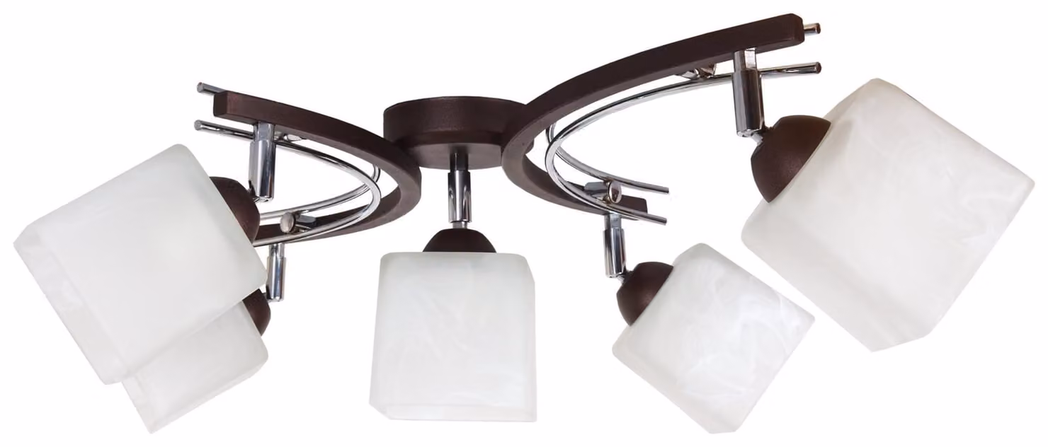 Elegante lampada a sospensione LED 5x60W
