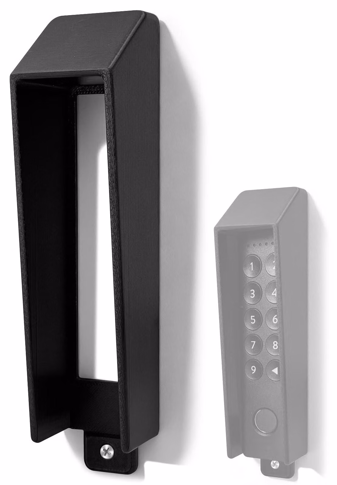 Supporto a parete per tastierino Keypad 2, con copertura antipioggia, viti M3