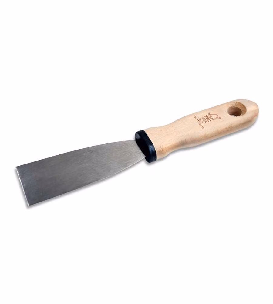 Nespoli Spatola per Stucco 60 mm - Manico Ergonomico in Legno FSC