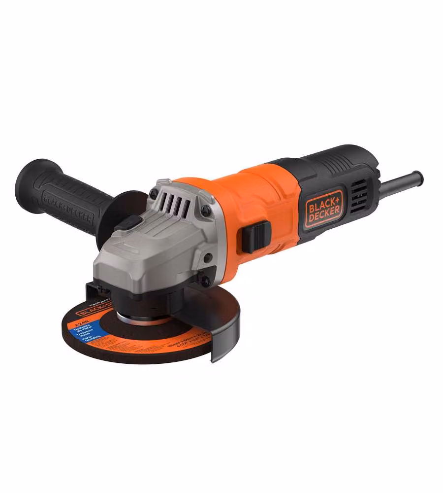 Smerigliatrice angolare Black+Decker 710W con disco da 115 mm e 12000 giri/min – 2