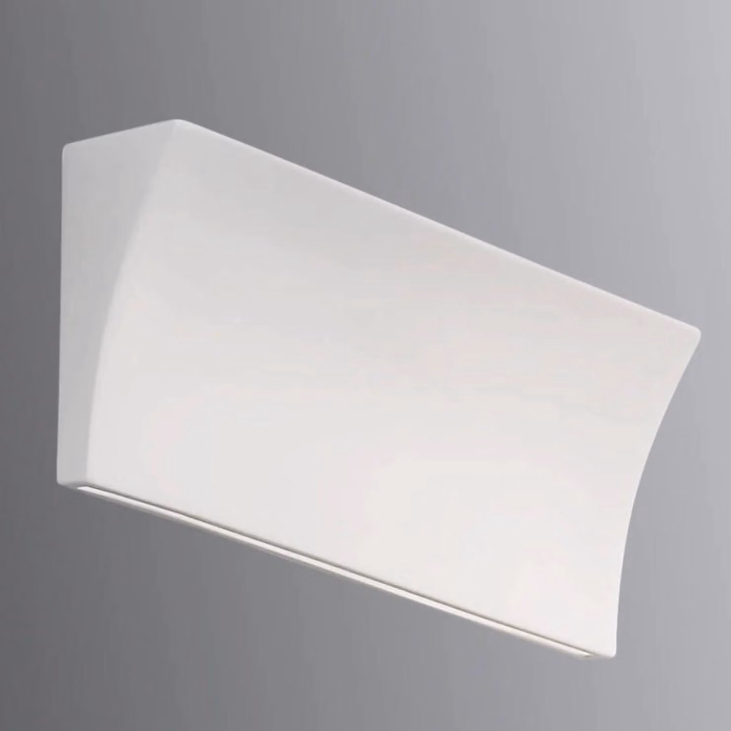 austrolux Applique da parete DELON, dimmerabile, Bianco / Opale, Soggiorno / Sala da pranzo, Ceramica, Moderno, Applique