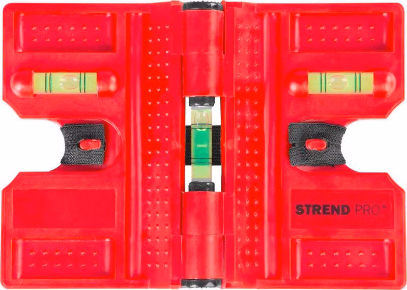 Livella Strend Pro FSB-12, 135 mm, angolare, per pali, squadra con magnete