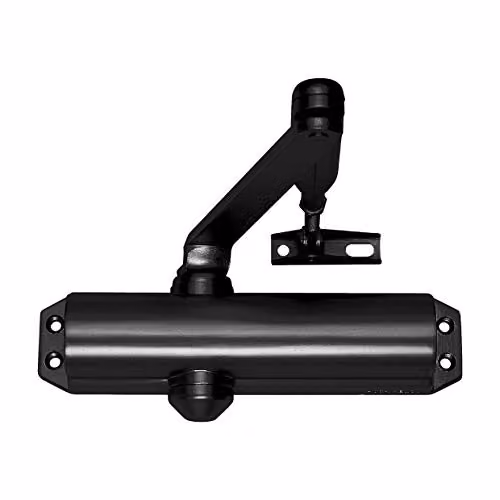 Chiudiporta Aerodinamico Nero Dc120-0 Mab