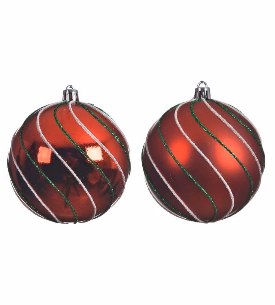 Sfera diam. mm 80 colori rosso