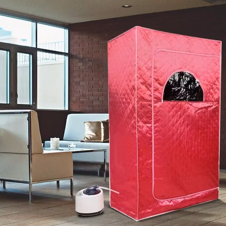 Sauna a vapore - Mini sauna - Sauna portatile - Sauna mobile - SPA - Telecomando - Generatore di vapore da 1000W