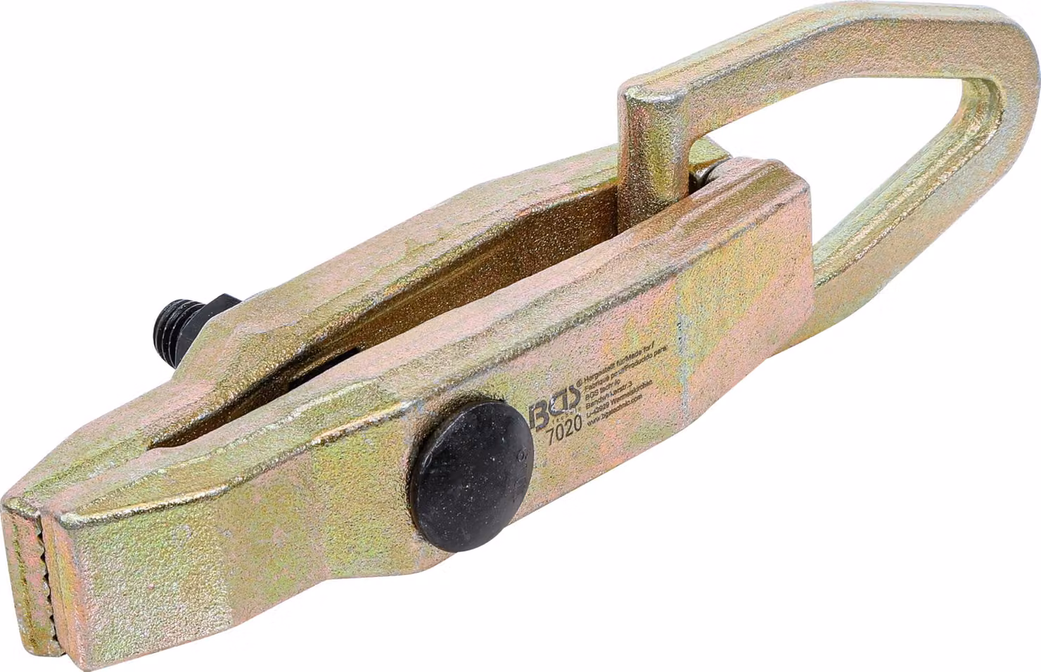 Morsetto di riparazione carrozzeria, stretto, con una sola direzione di trazione, portata massima 3 tonnellate, lunghezza 300 mm