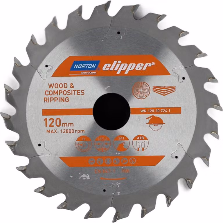 Sega circolare Norton 180Mm X 30Mm X 30Z Legno e materiali compositi Atb (2,8 / 1,8)