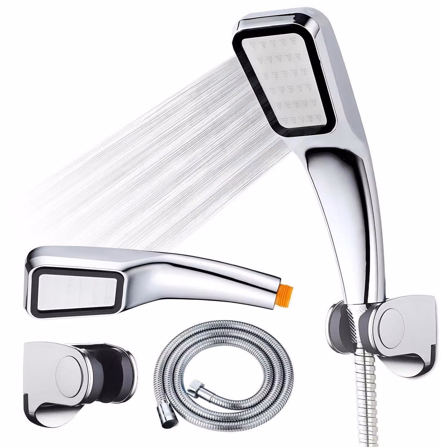 Set di pistole a mano con tubo e supporto, lunghezza 1,5 metri, con 300 fori