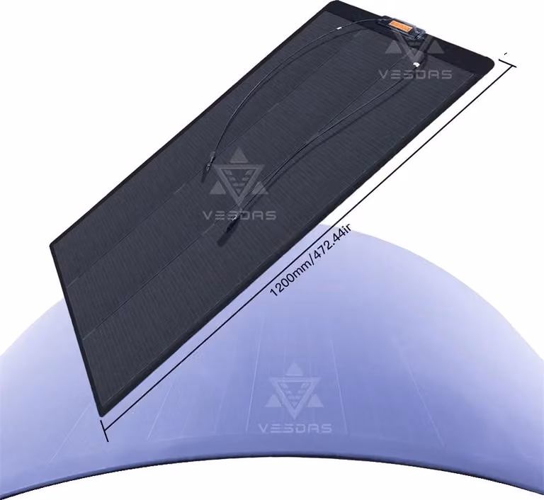 Pannello solare, design semi-flessibile, alta efficienza, pannelli solari da 150W, 150W