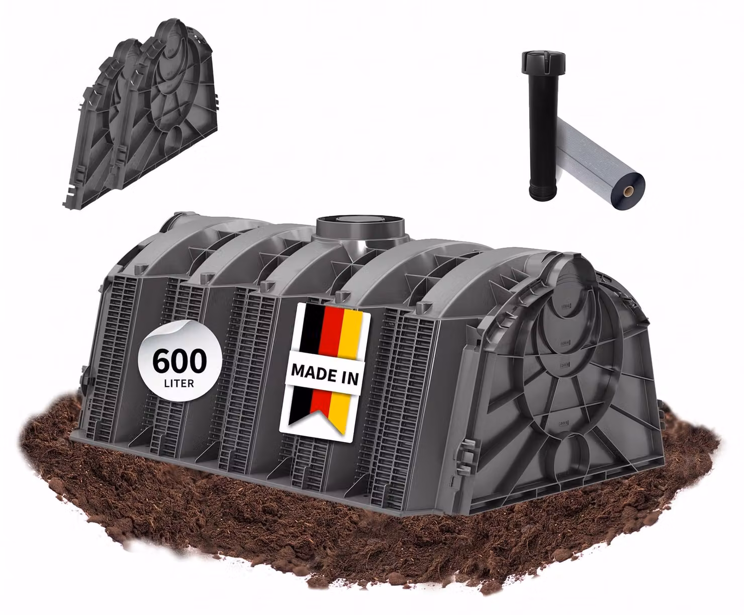 Set di tunnel di infiltrazione per autocarri 600 litri GRAF 230020