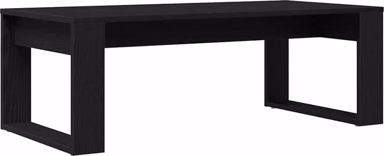Tavolino da salotto Rovere Nero 102 x 50 x 35 cm