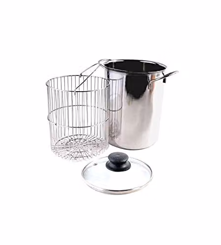 Pentola Asparagera Inox Vela Cm 16 H 21    Borella