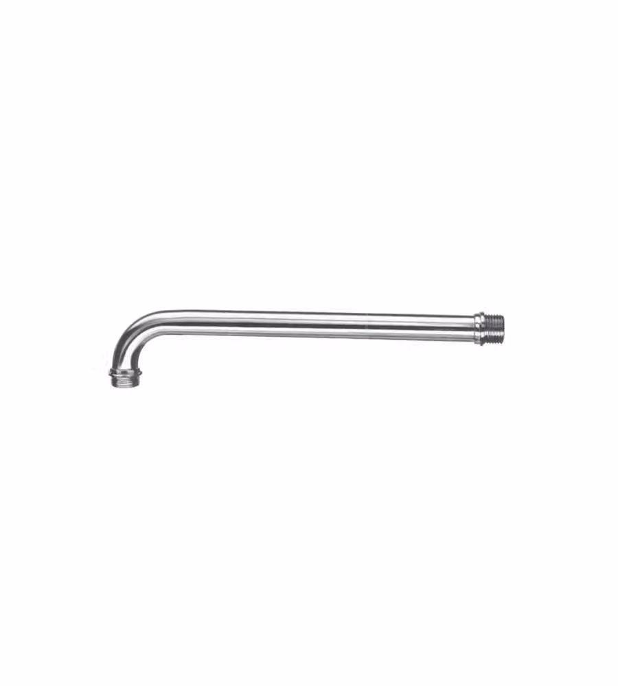 Braccio Docce Ottone Cromato 1/2" Mm 18X200